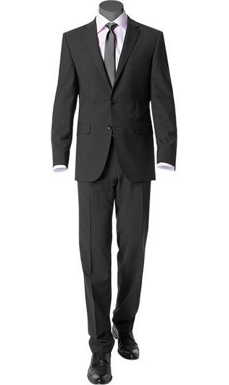 Digel Pure Wool Suit in Navy
