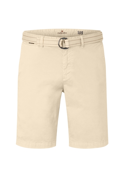 Redpoint Beige Stretch Cotton Chino Shorts.